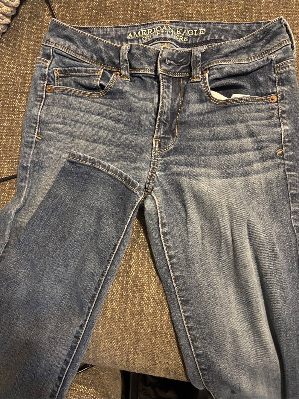 American Eagle Outfitters Light Blue Skinny Jeans